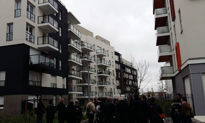Visite des éco quartiers de Fresnes