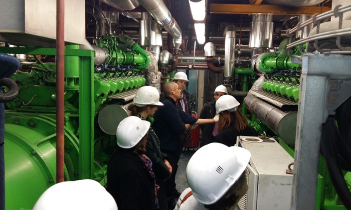 Nico Ritz, le bourgmestre de Homberg visite la centrale de géothermie de Fresnes