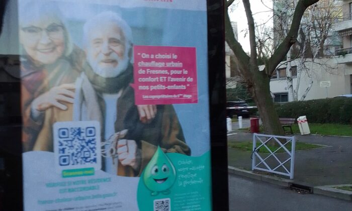 SOFREGE : le réseau de chaleur s’affiche en ville